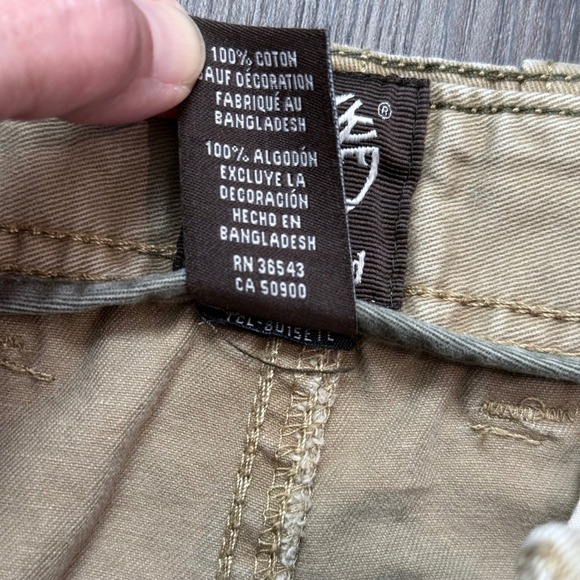 Timberland Men's Tan Cargo Shorts Size 36x9 Cotton Utility Outdoor Casual Heavy - Picture 6 of 7